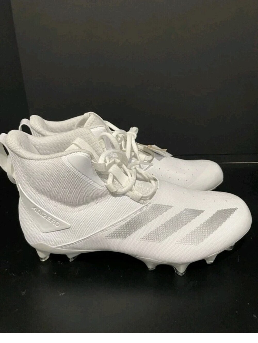 Adidas men Adizero Chaos Football Lineman Cleats IF5117 White Size 16